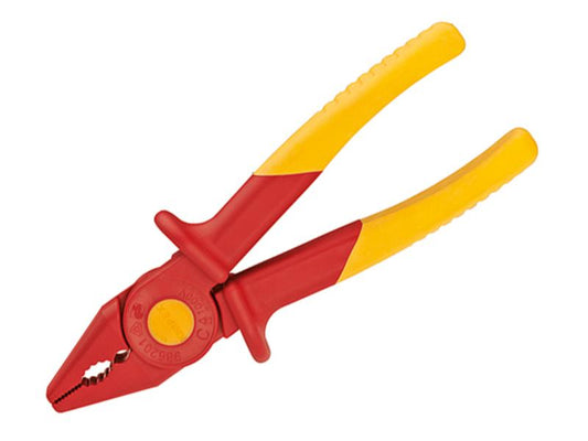 Knipex Flat Nose Insulated Pliers 180mm Made Of Fibreglass & Plastic 986201