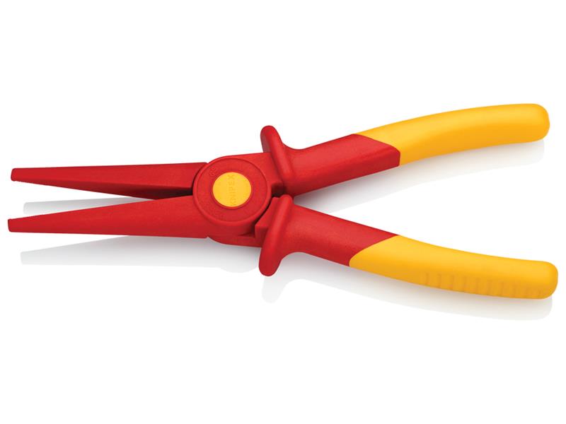 Knipex Long Nose Insulated Pliers 220mm Made Of Fibreglass & Plastic 986202