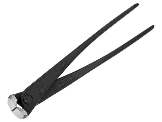 Knipex High Leverage Concreter's Nippers 250mm 10in Black Atramentized KPX9910250