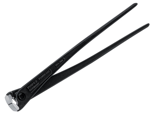 Knipex High Leverage Concreter's Nippers 300mm 12in Black Atramentized KPX9910300
