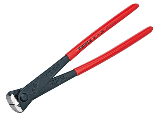 Knipex High Leverage Concreter's Nippers Plastic Coated Handles 250mm 9911250