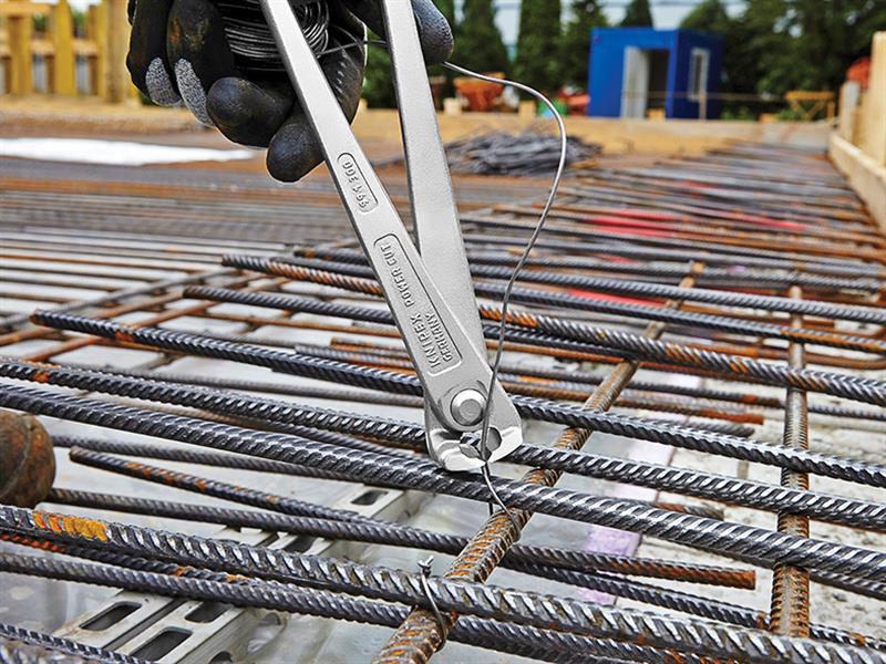 Knipex High Leverage Concreter's Nippers 300mm 12in Zinc Plated 9914300L