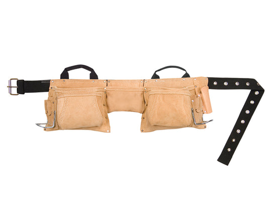 Kuny's AP-527X Heavy-Duty Leather Work Apron 12 Pocket KUNAP527X