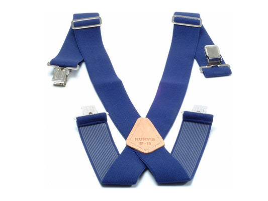 Kuny's SP-15N Navy Braces 2in Wide KUNSP15N