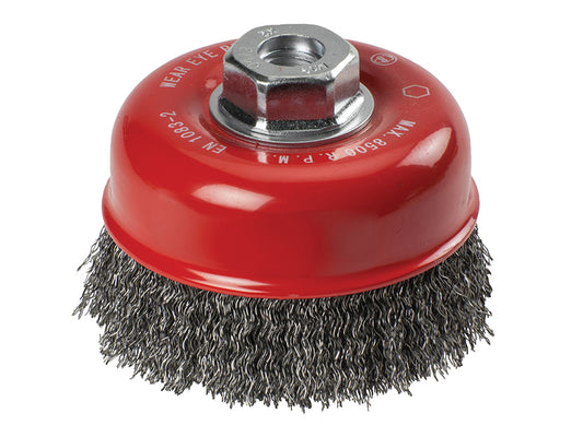 KWB Crimped Steel Cup Brush 100mm M14 KWB719110