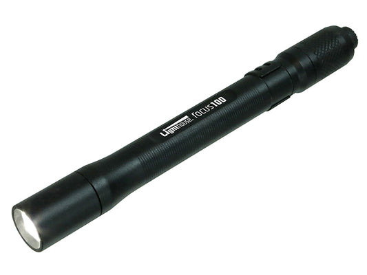 Lighthouse Elite Focus100 LED Pen Torch 100/30 lumens - 2 x AAA L/HEFOC100