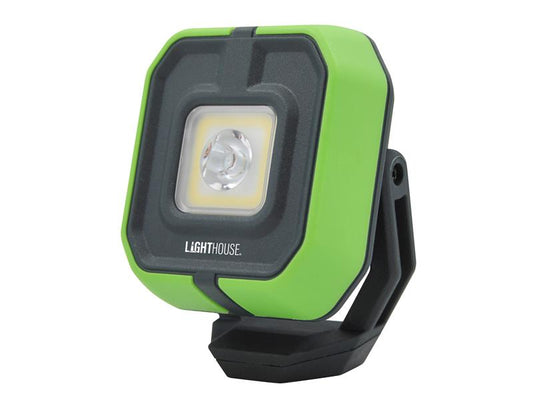 Lighthouse Compact Rechargeable Lamp 3.7V Li-ion Run Time 12 hours L/HT100CR