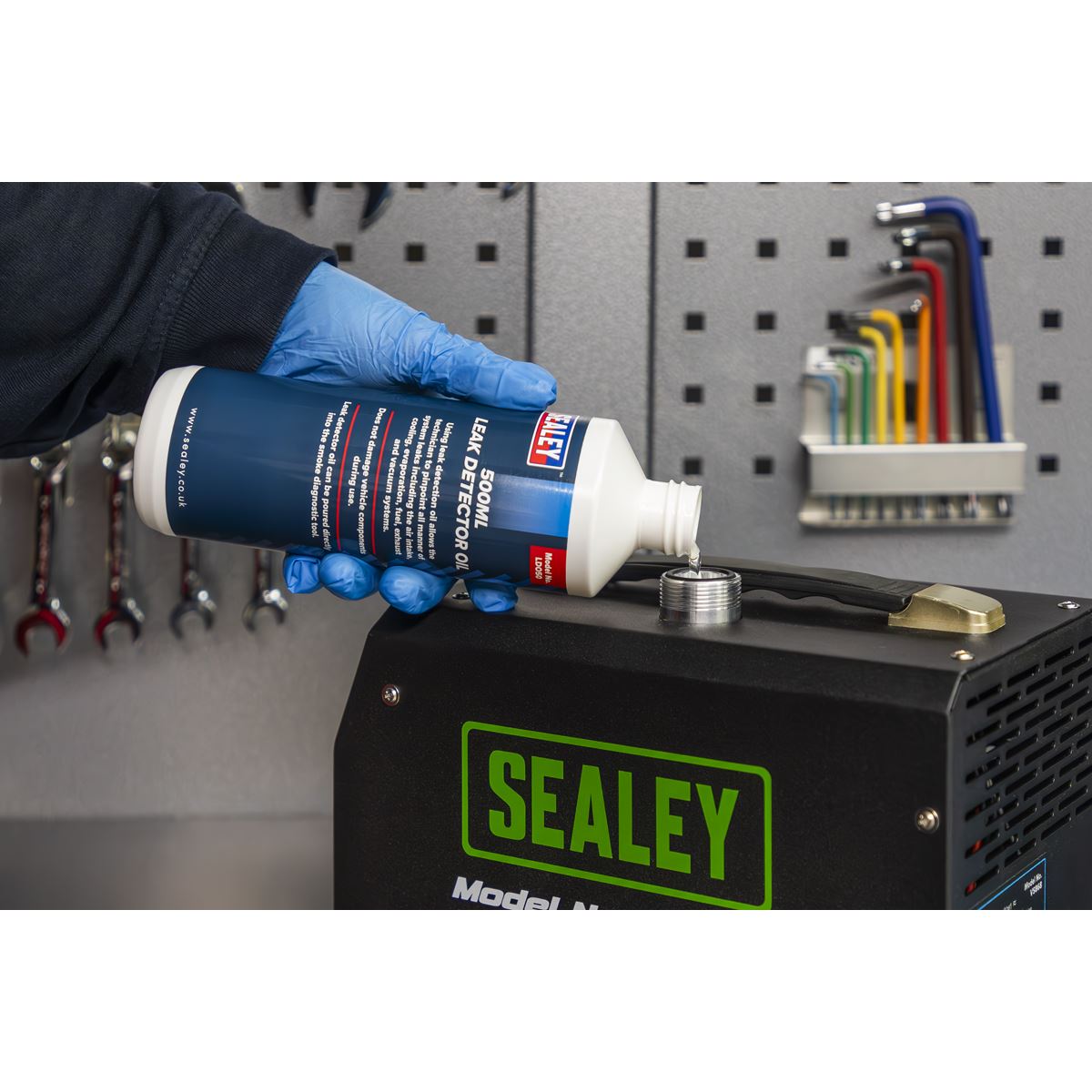 Sealey Universal Smoke Leak Detector Oil 500ml LDO50