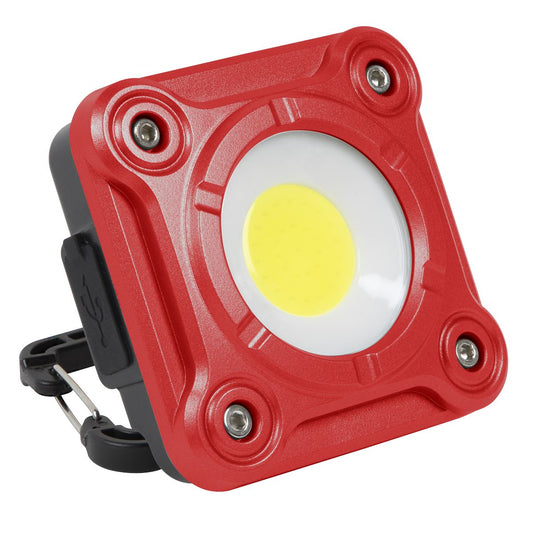 Sealey Rechargeable Pocket Floodlight 10W COB LED 3.7V 2Ah lithium batt LED1000