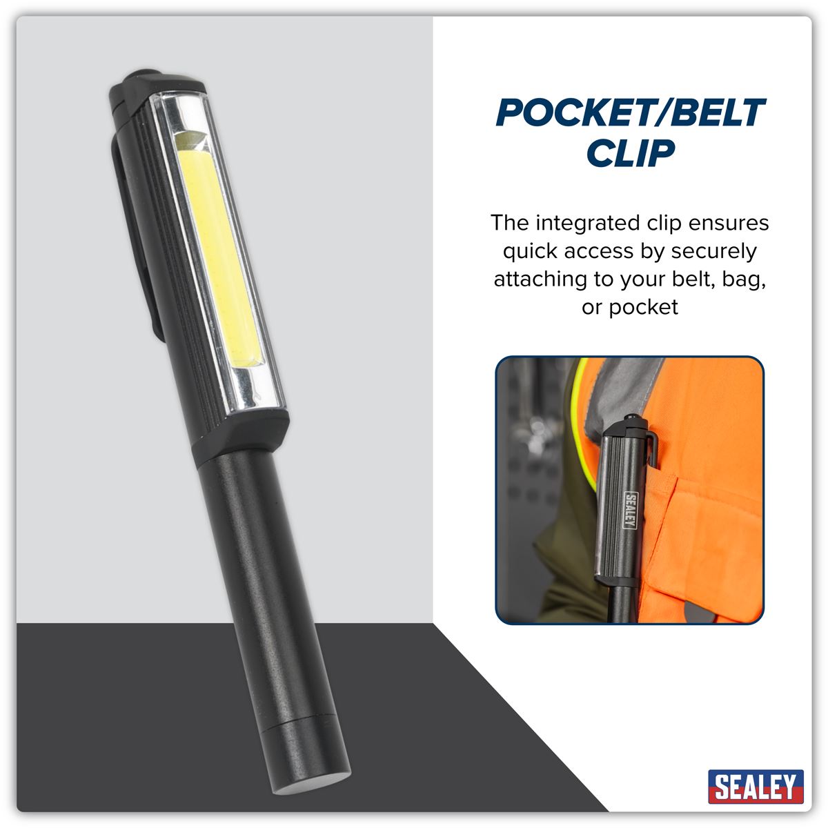 Sealey Penlight 3W COB LED 3 x AAA Cell LED125