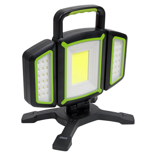 Sealey Rechargeable Flexible Floodlight 18W COB & 9W SMD LED LED18WFL