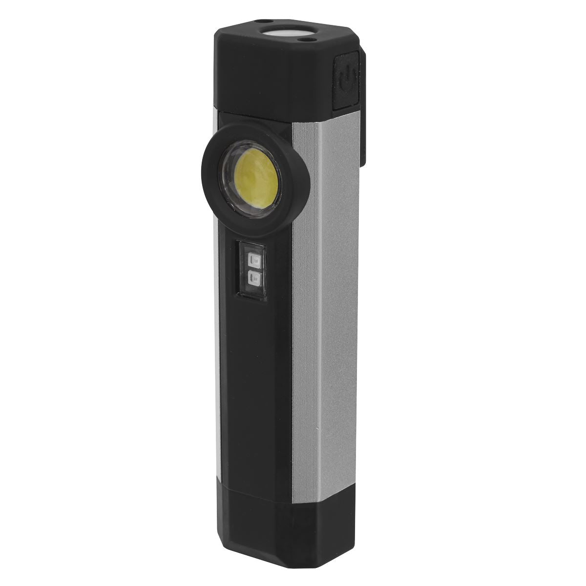 Sealey Rechargeable Aluminium Pocket Light with UV 3W COB & 1W SMD LED LED220UV