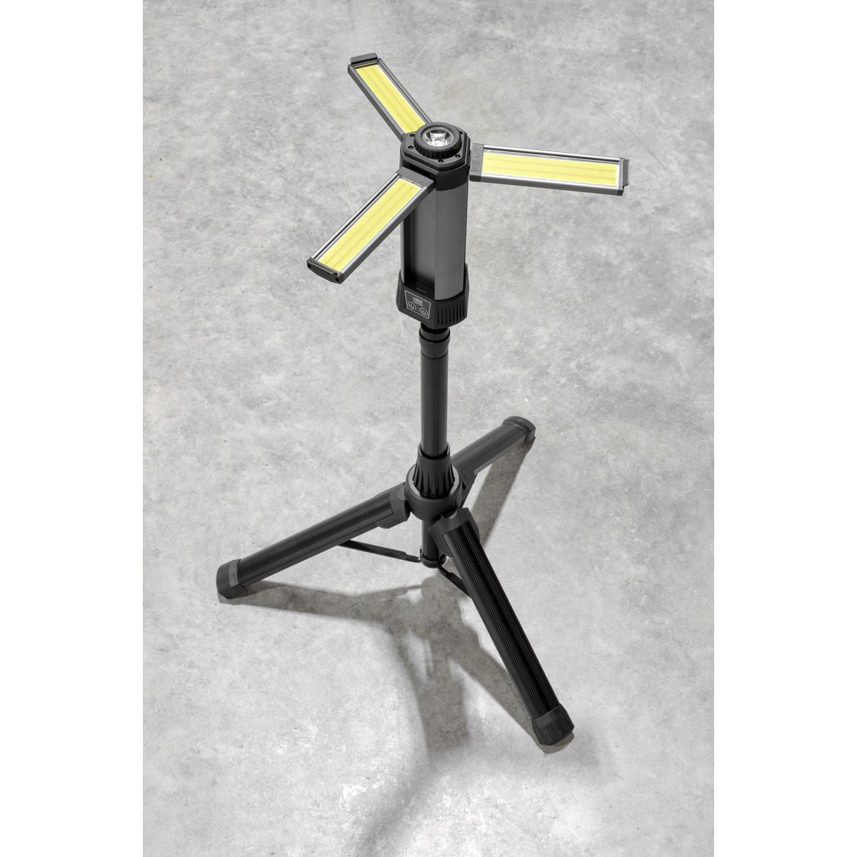 Sealey Rechargeable Flexible Floodlight Tripod 24W COB LED & 5W SMD LED LED240