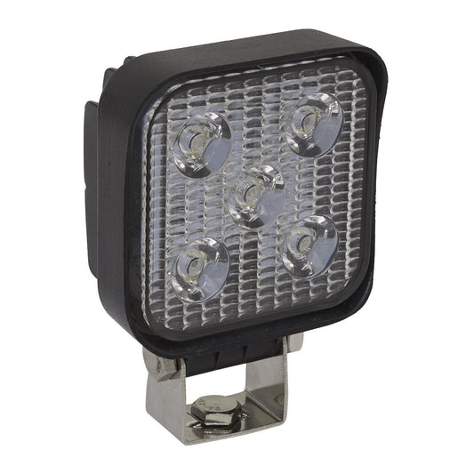 Sealey Mini Square Worklight with Mounting Bracket 15W SMD LED LED2S