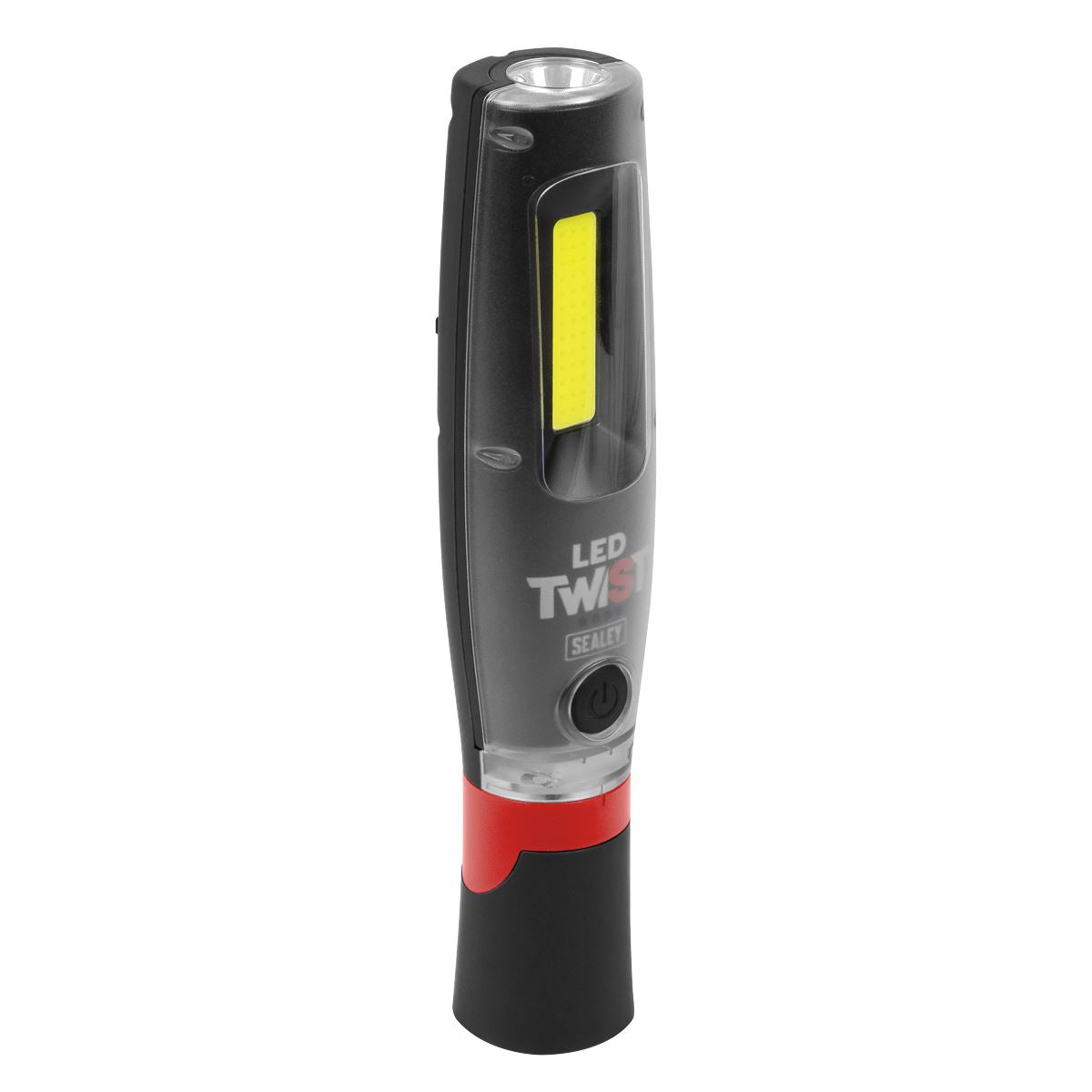Sealey Rechargeable LED Twist&reg; Inspection Light 20W COB & 3W SMD, 3000lm, Magnetic Base & Power Bank LED3001