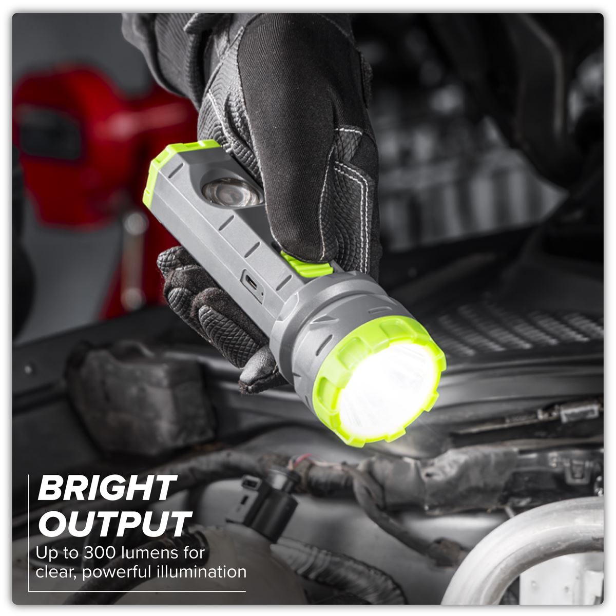 Sealey Dual Mode Hand Torch 3W & 2W COB LED LED302