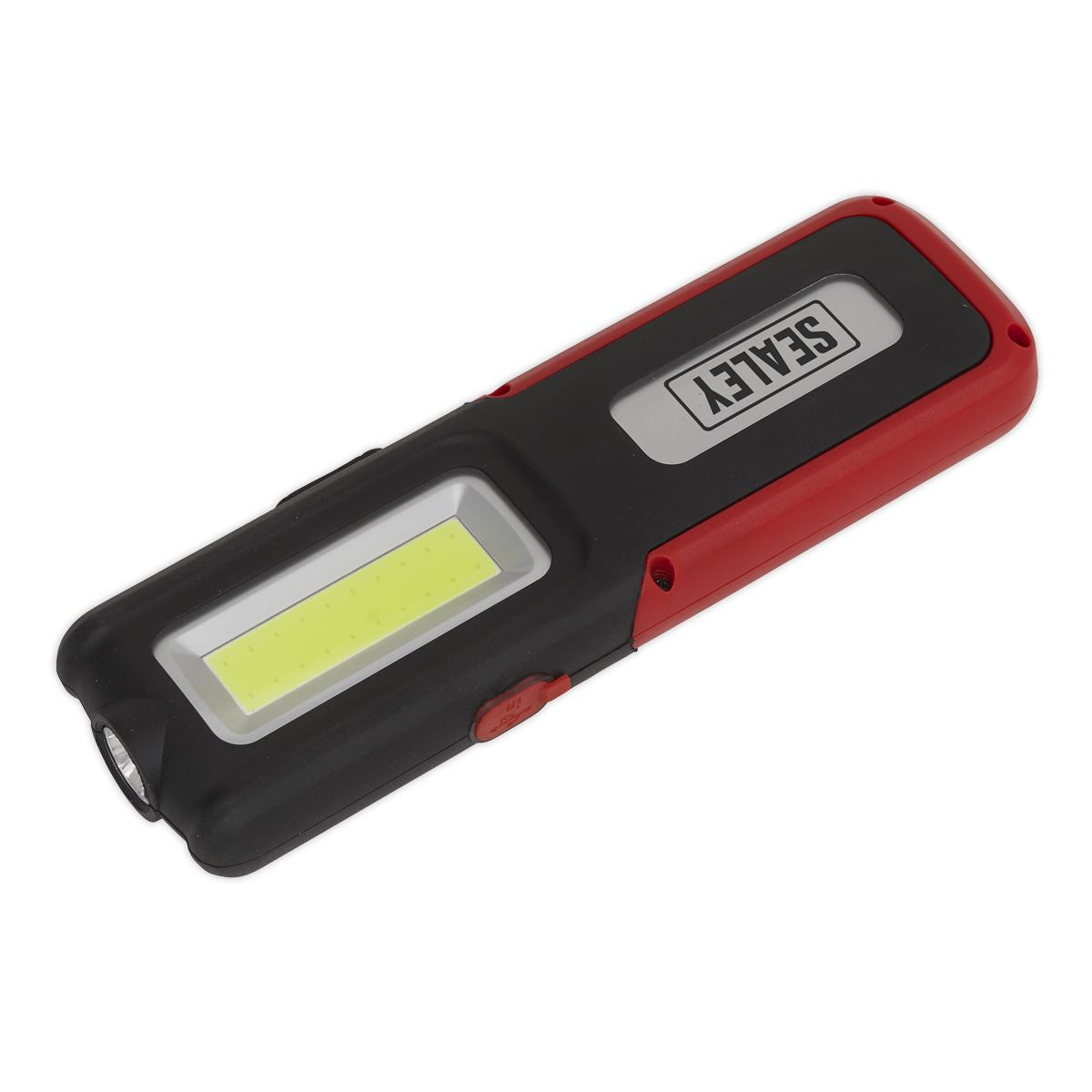 Sealey Rechargeable Inspection Light 5W COB & 3W SMD LED with Power Bank - Red LED318R