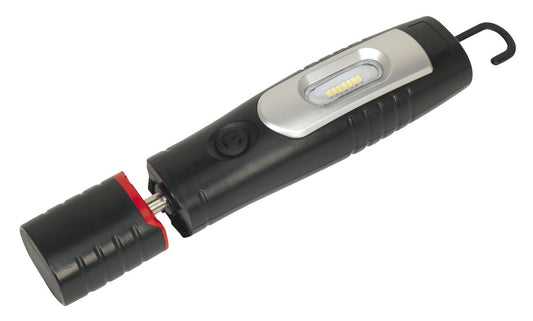 Sealey Rechargeable 360� Inspection Light 7 SMD & 3W SMD LED Black Lithium-ion LED3602