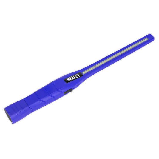 Sealey Rechargeable 360� Slim Inspection Light 8W & 1W SMD LED& UV Light Black Lithium-ion LED3604UV