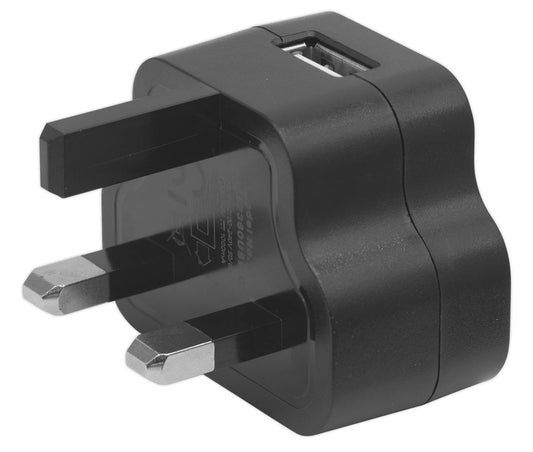 Sealey USB Mains Charger 5V?1A LED360USB.C
