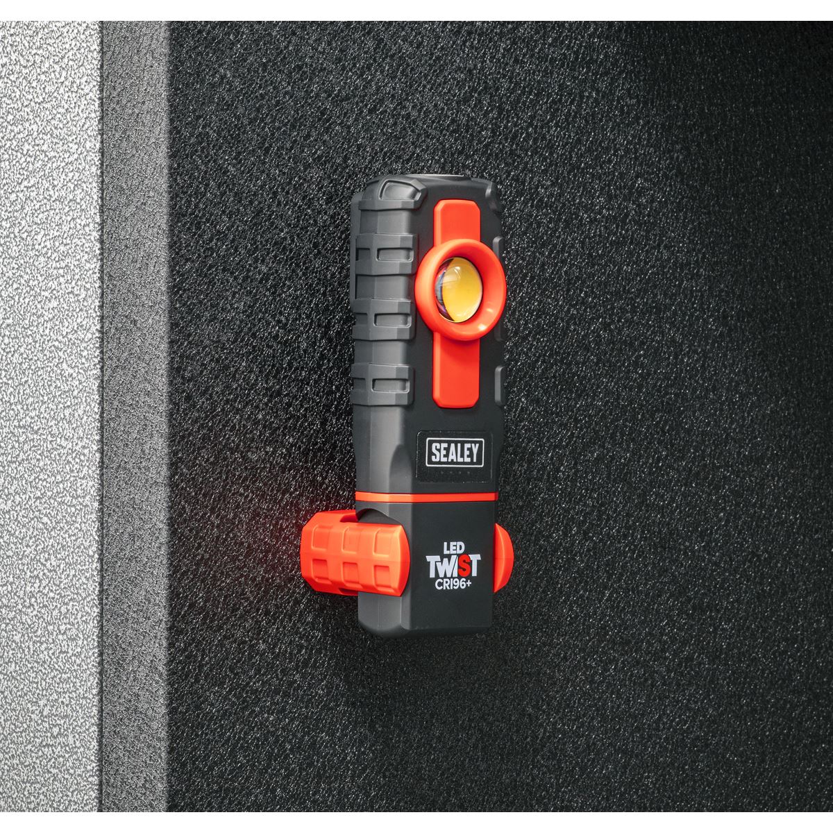 Sealey LED Twist Rechargeable Inspection Light 6W COB LED & 1W SMD LED LED601CM