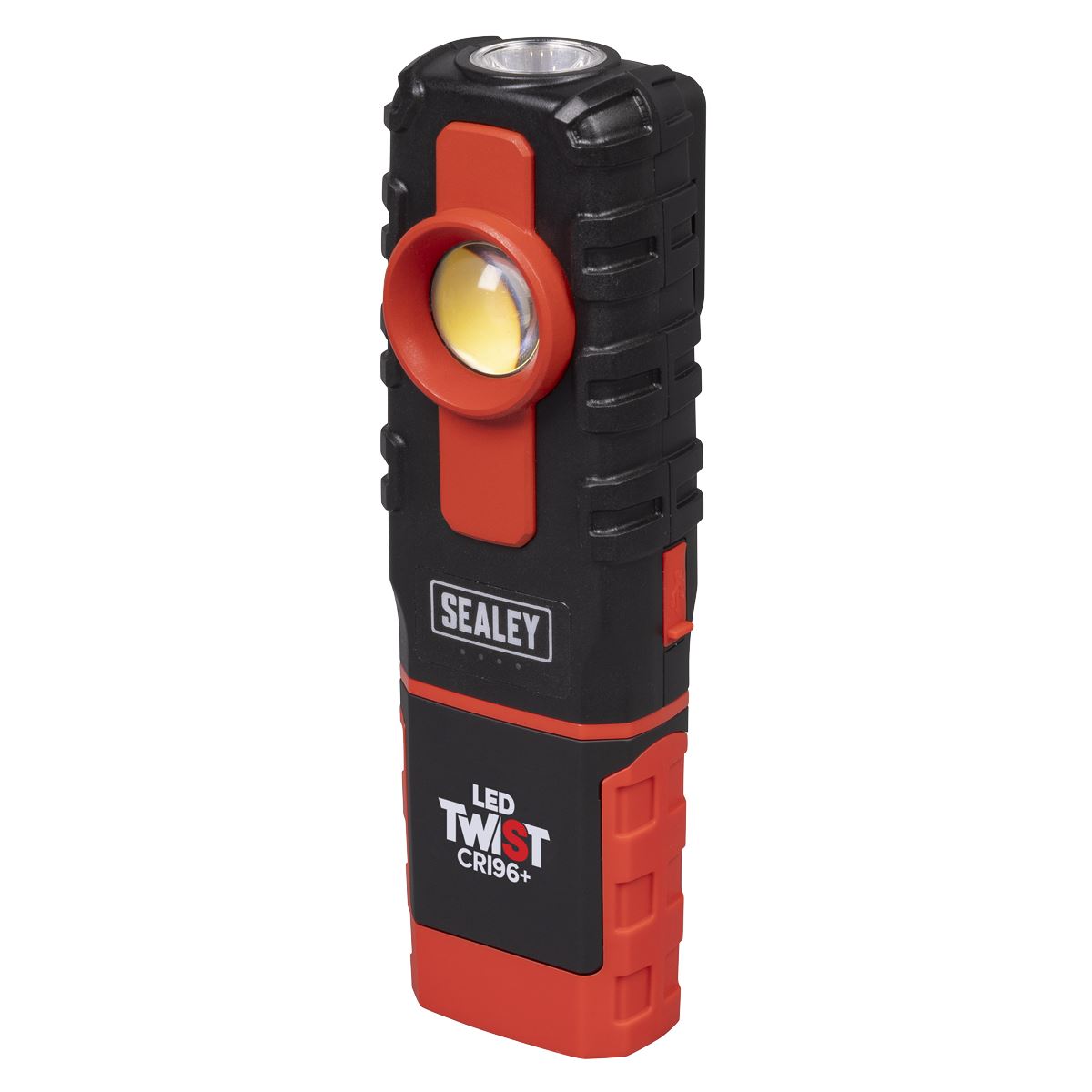 Sealey LED Twist Rechargeable Inspection Light 6W COB LED & 1W SMD LED LED601CM
