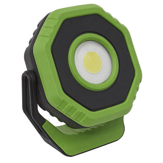 Sealey Rechargeable Pocket Floodlight with Magnet 360� 7W COB LED - Green LED700P