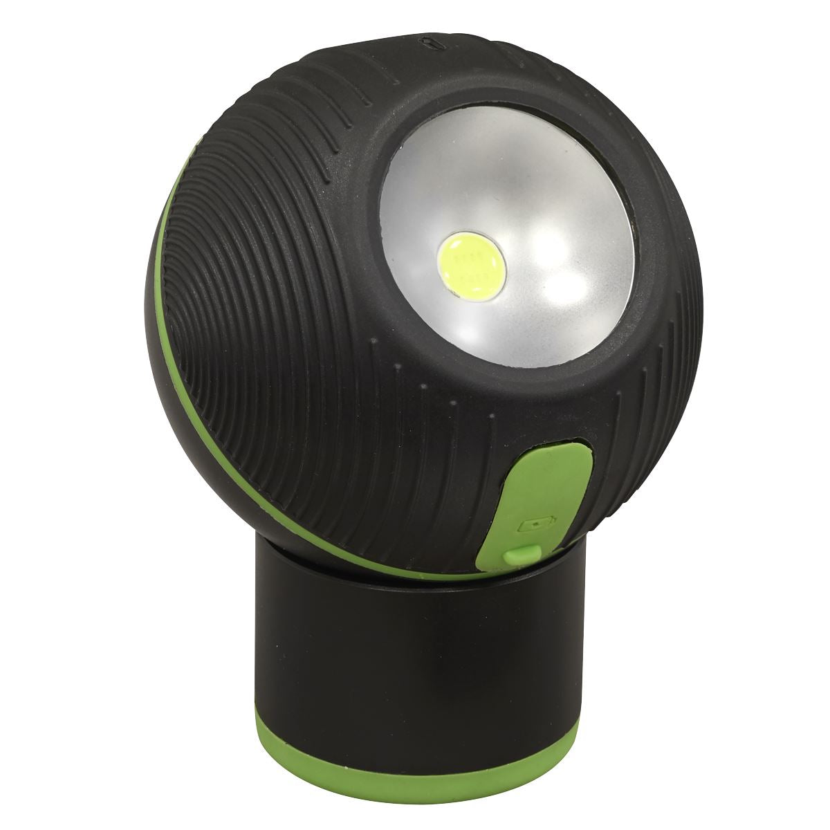 Sealey Rechargeable Magnetic Rotating Spotlight 6W COB LED 3.7V LiPoly LEDSPH01