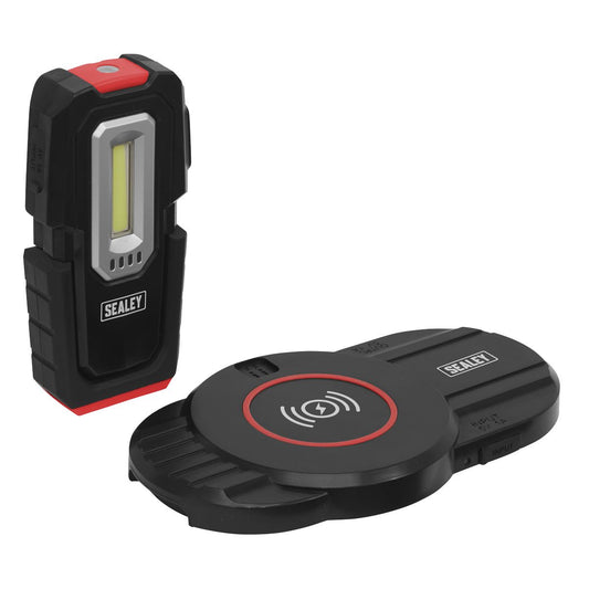 Sealey Inspection Light 3W COB & 1W SMD LED & Single Wireless Charging Base LEDWCBCOMBO1