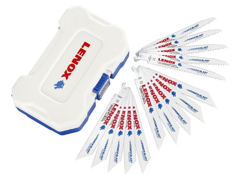 LENOX General Purpose Reciprocating Saw Blade Set 15 Piece LEN1073415