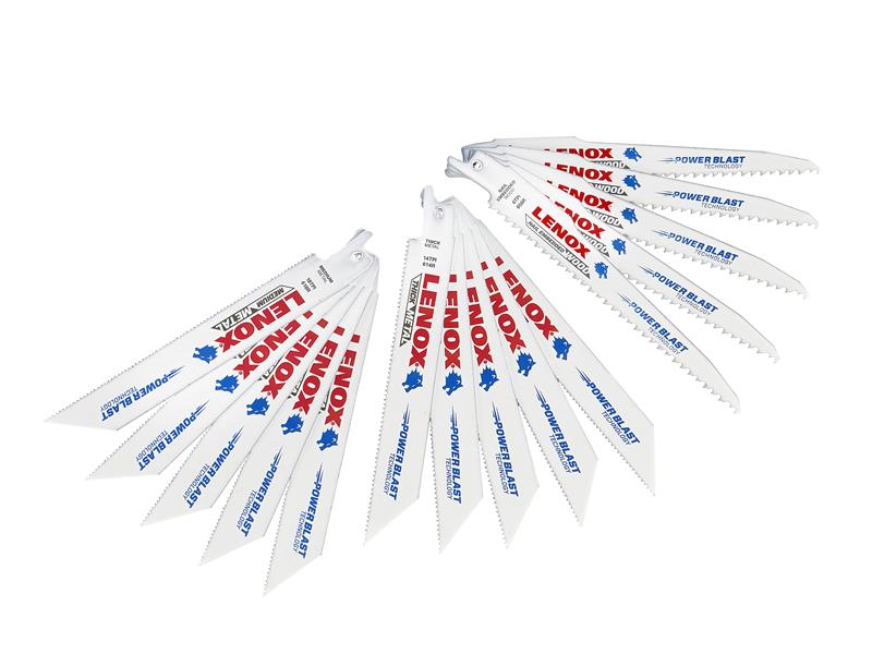LENOX General Purpose Reciprocating Saw Blade Set 15 Piece LEN1073415
