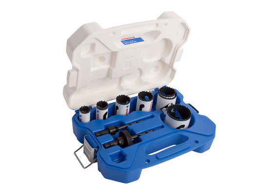 LENOX Holesaw Set 7 Piece General Purpose 2 x Arbors Durable Case INT700G