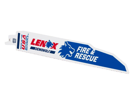 LENOX Reciprocating Saw Blade 229 x 25 x 1.6mm 18 TPI Pack 5 LEN20372960R