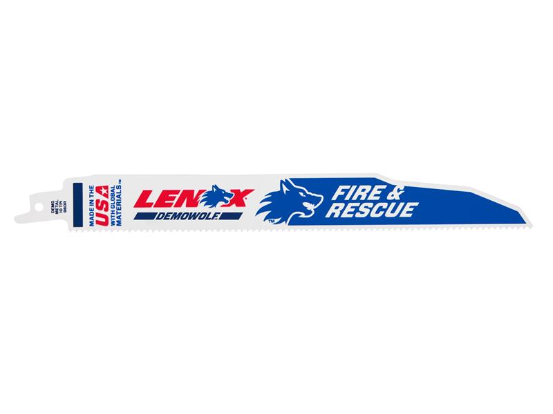 LENOX Reciprocating Saw Blade 229 x 25 x 1.6mm 18 TPI Pack 5 LEN20372960R