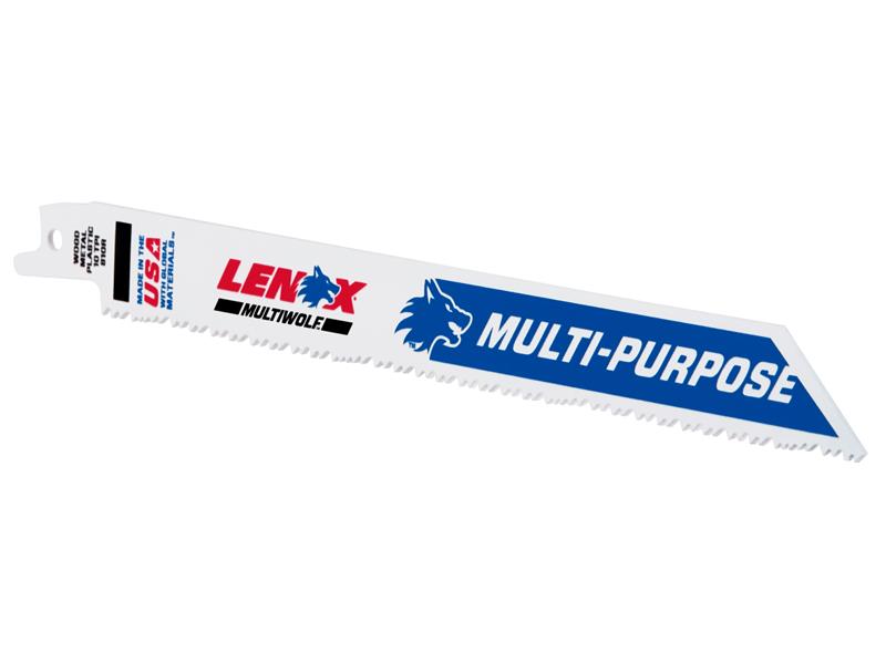 LENOX Reciprocating Saw Blade 203 x 19 x 1.3mm 10 TPI Pack 25 LEN20590B810