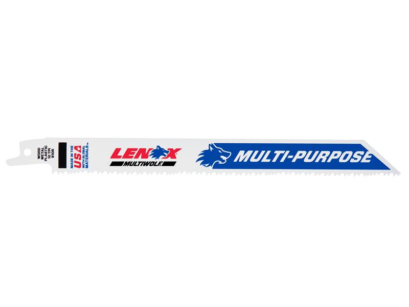 LENOX Reciprocating Saw Blade 203 x 19 x 1.3mm 10 TPI Pack 25 LEN20590B810