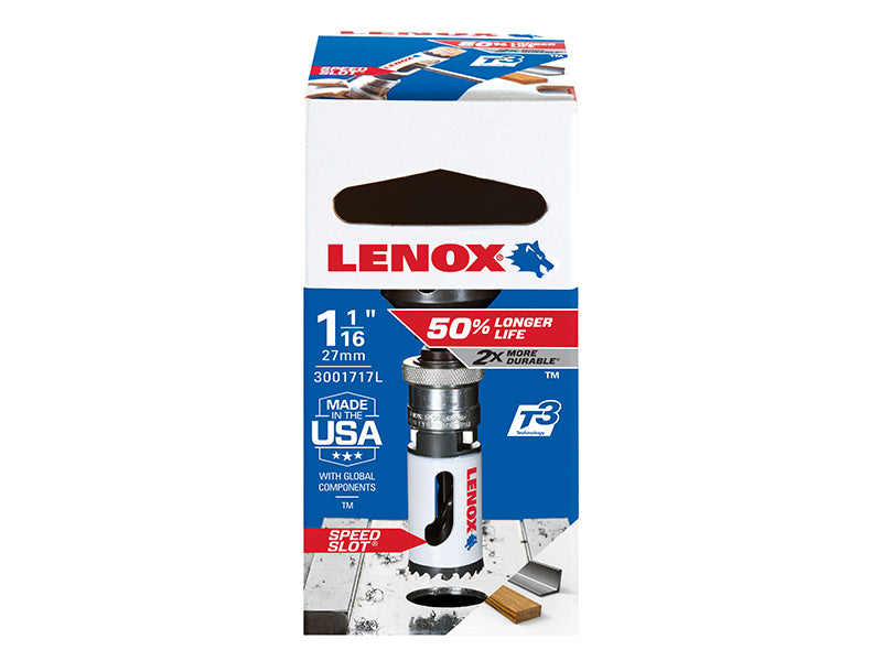 LENOX Bi-Metal Holesaw 27mm With Speed Slot LEN30017