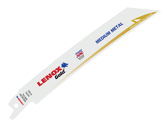 LENOX 618GR Gold® Metal Cutting Reciprocating Saw Blades 150mm 18 TPI (Pack 5) LEN618GR