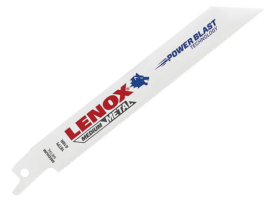 LENOX 20566-618R Metal Cutting Reciprocating Saw Blades 150mm 18 TPI (Pack 5) LEN618R