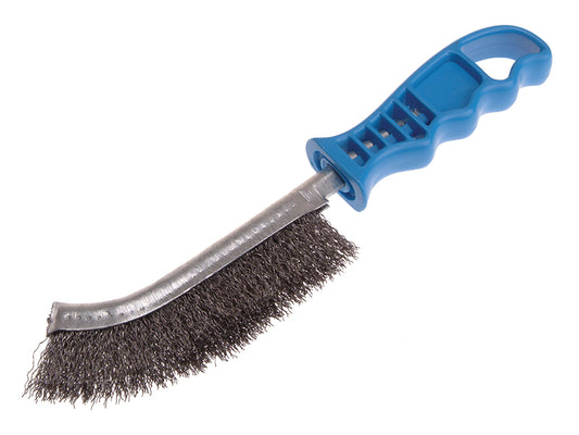 Lessmann Universal Hand Brush 260mm x 28mm 0.35 Crimped Steel Wire LES056301