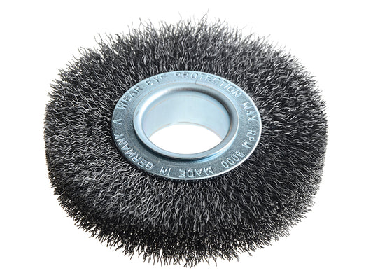 Lessmann Wheel Brush D100mm x W20-22 x 30 Bore Set 1 Steel Wire 0.30 LES323162