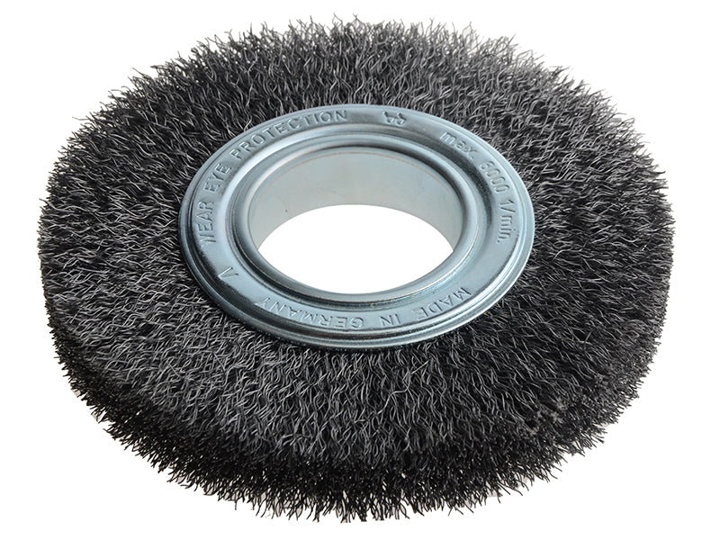 Lessmann Wheel Brush D150mm x W23-25 x 50 Bore Set 3 Steel Wire 0.30 LES345162