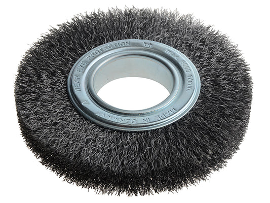 Lessmann Wheel Brush D150mm x W23-25 x 50 Bore Set 3 Steel Wire 0.30 LES345162