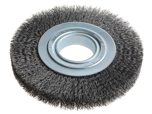 Lessmann Wheel Brush D178mm x W23-25 x 50 Bore Set 3 Steel Wire 0.30 LES355162