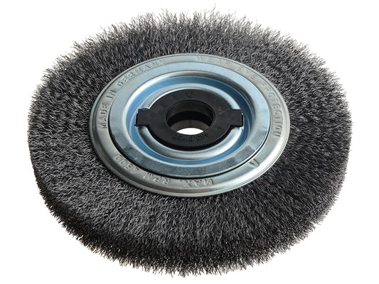 Lessmann Wheel Brush D200mm x W35-40 x 80 Bore Set 4 +1 Steel Wire 0.30 LES366162