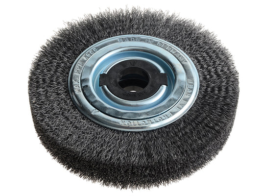Lessmann Wheel Brush D200mm x W40-45 x 80 Bore Set 4 +1 Steel Wire 0.30 LES366163