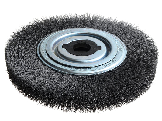 Lessmann Wheel Brush D250mm x W30-35 x 100 Bore Set 4 +1 Steel Wire 0.30 LES377162