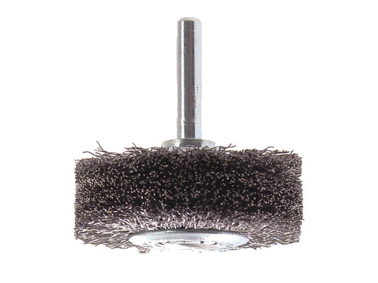 Lessmann Wire Wheel Brush with Shank 50 x 20mm, 0.30 Steel Wire LES415164