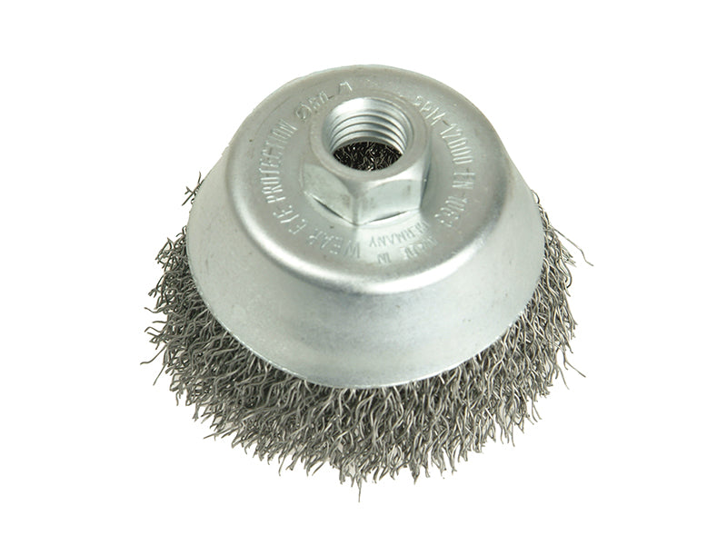 Lessmann Cup Brush 75mm M10, 0.35 Steel Wire LES423164