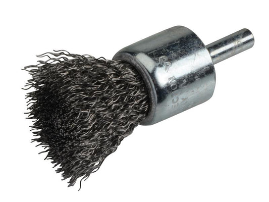 Lessmann DIY End Brush with Shank 23mm, 0.30 Steel Wire LES45316107